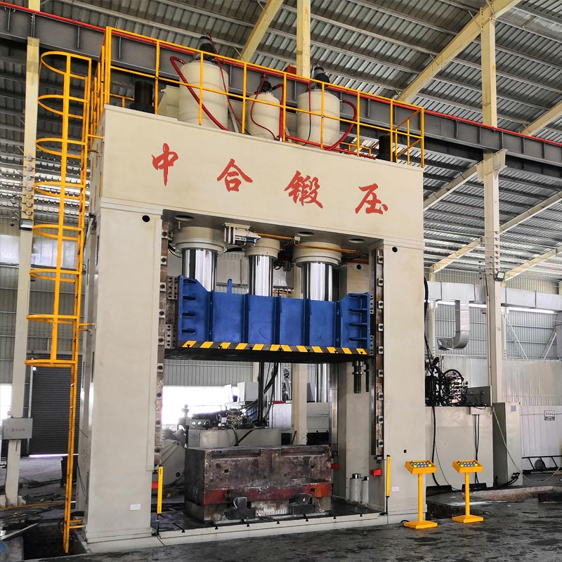 2000吨复合材料成型液压机_精密框架液压机